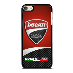 DUCATI CORSE LOGO CARBON iPod Touch 6 Case Cover DUCATI CORSE LOGO CARBON iPod Touch 6 Case Cover