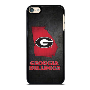 GEORGIA BULLDOGS SYMBOL METAL iPod Touch 6 Case Cover