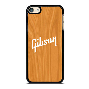 GIBSON GUITAR WOODEN LOGO 2 iPod Touch 6 Case Cover