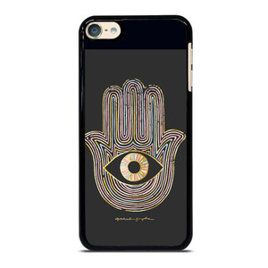 HAMSA EVIL EYE HAND OF FATIMA LOGO iPod Touch 6 Case Cover HAMSA EVIL EYE HAND OF FATIMA LOGO iPod Touch 6 Case Cover