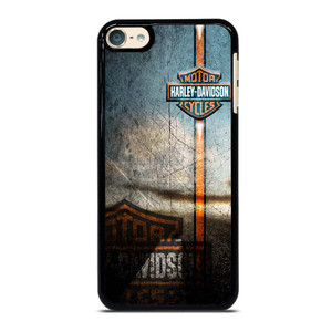 HARLEY DAVIDSON GRUNGE LOGO iPod Touch 6 Case Cover