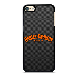 HARLEY DAVIDSON MOTOR CO CARBON iPod Touch 6 Case Cover HARLEY DAVIDSON MOTOR CO CARBON iPod Touch 6 Case Cover
