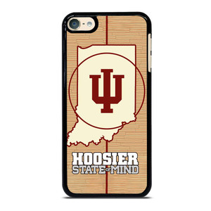 HOOSIER STATE OF MIND INDIANA WOODEN LOGO iPod Touch 6 Case Cover HOOSIER STATE OF MIND INDIANA WOODEN LOGO iPod Touch 6 Case Cover