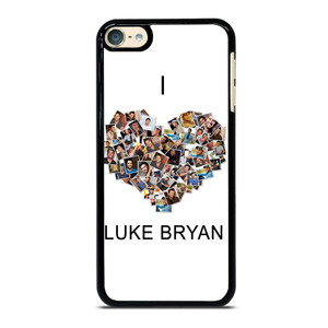 I LOVE LUKE BRYAN COLLAGE iPod Touch 6 Case Cover