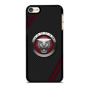 JAGUAR CARBON STRIPE LOGO iPod Touch 6 Case Cover