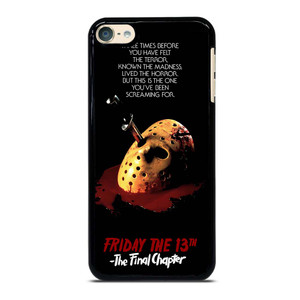 JASON FRIDAY THE 13TH HORROR MOVIE iPod Touch 6 Case Cover JASON FRIDAY THE 13TH HORROR MOVIE iPod Touch 6 Case Cover