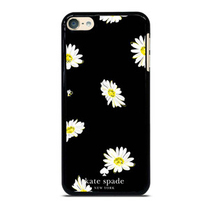 KATE SPADE FLOWER IN BLACK iPod Touch 6 Case Cover