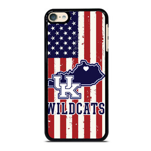 KENTUCKY WILDCATS AMERICAN FLAG iPod Touch 6 Case Cover