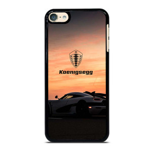 KOENIGSEGG CAR SUNSET LOGO iPod Touch 6 Case Cover