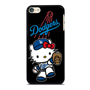 LA DODGERS HELLO KITTY BASEBALL iPod Touch 6 Case Cover