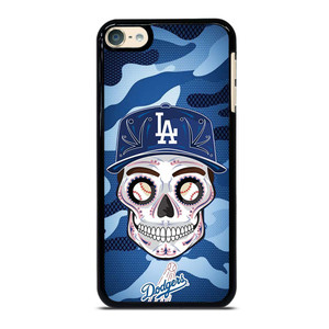 LA DODGERS SKULL CAMO iPod Touch 6 Case Cover