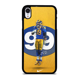 AARON DONALD 99 LOS ANGELES RAMS  iPhone XR Case Cover