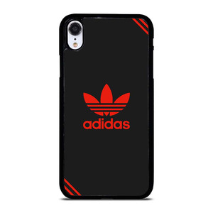 ADIDAS STRIPE RED LOGO iPhone XR Case Cover