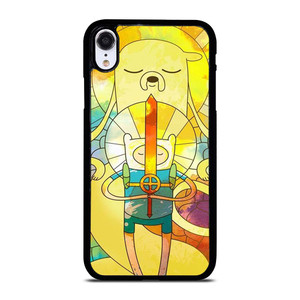 ADVENTURE TIME MY NEIGHBOUR TOTORO GLASS iPhone XR Case Cover