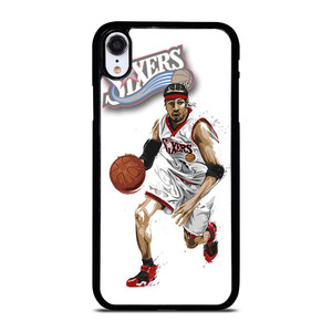 ALLEN IVERSON SIXERS NBA BASKETBALL iPhone XR Case Cover