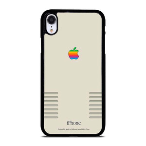 APPLE LOGO RETRO iPhone XR Case Cover