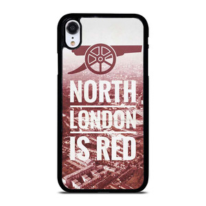 ARSENAL NORTH LONDON IS RED iPhone XR Case Cover