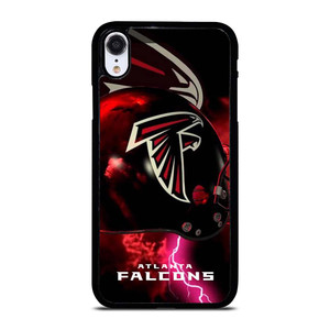 ATALANTA FALCONS LIGHTNING HELMET iPhone XR Case Cover
