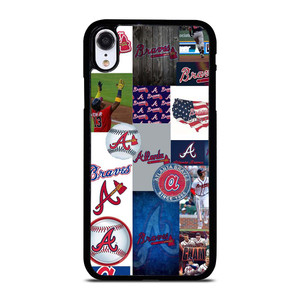 ATLANTA BRAVES COLLAGE WALL iPhone XR Case Cover