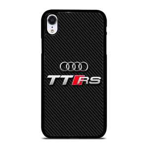 AUDI TT RS CARBON LOGO iPhone XR Case Cover AUDI TT RS CARBON LOGO iPhone XR Case Cover