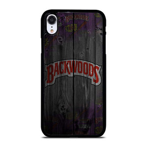 BACKWOODS CIGARETTES WOODEN LOGO iPhone XR Case Cover