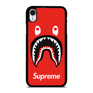 BAPE SHARK SUPREME RED iPhone XR Case Cover