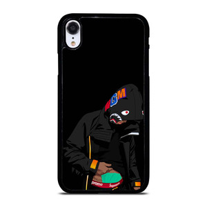BAPE SHARK X SUPREME MEN BLACK iPhone XR Case Cover