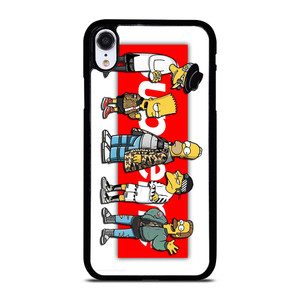 BART SIMPSON X SUPREME LOGO iPhone XR Case Cover