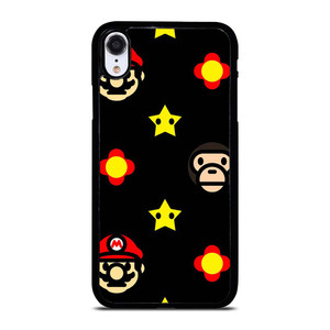 BATHING APE BAPE MARIO BROS iPhone XR Case Cover