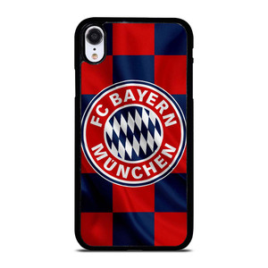 BAYERN MUNCHEN FC FLAG LOGO iPhone XR Case Cover