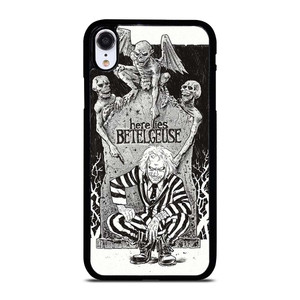 BEETLEJUICE TIM BURTON ART iPhone XR Case Cover