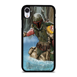 BOBA FETT STAR WARS CARTOON iPhone XR Case Cover BOBA FETT STAR WARS CARTOON iPhone XR Case Cover