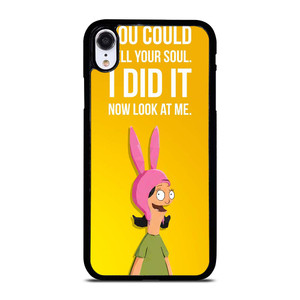 BOBS BURGERS LOUISE QUOTE iPhone XR Case Cover