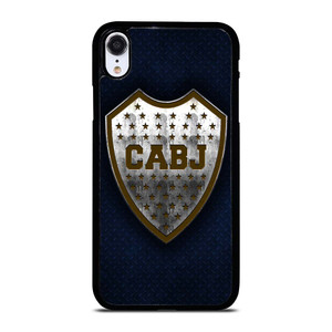 BOCA JUNIORS FC METAL LOGO iPhone XR Case Cover