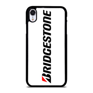 BRIDGESTONE TIRE LOGO WHITE iPhone XR Case Cover