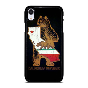 CALIFORNIA REPUBLIC BEAR ICON iPhone XR Case Cover
