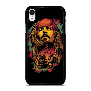 CAPTAIN JACK PIRATES OF THE CARIBBEAN ART iPhone XR Case Cover CAPTAIN JACK PIRATES OF THE CARIBBEAN ART iPhone XR Case Cover