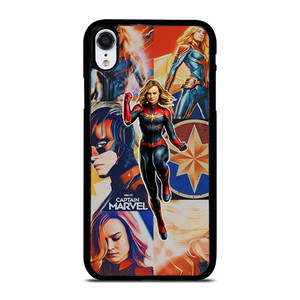 CAPTAIN MARVEL SUPER HERO COLLAGE iPhone XR Case Cover