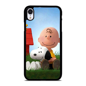 CHARLIE BROWN PEANUTS GRASS iPhone XR Case Cover