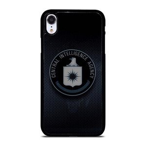 CIA CENTRAL INTELLIGENCE AGENCY METAL LOGO iPhone XR Case Cover CIA CENTRAL INTELLIGENCE AGENCY METAL LOGO iPhone XR Case Cover