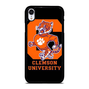 CLEMSON TIGERS UNIVERSITY ICON iPhone XR Case Cover