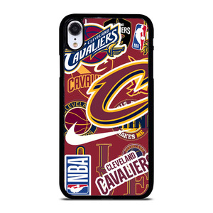 CLEVELAND CAVALIERS NBA STICKER BOMB iPhone XR Case Cover