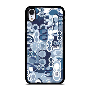 COACH NEW YORK BLUE iPhone XR Case Cover COACH NEW YORK BLUE iPhone XR Case Cover