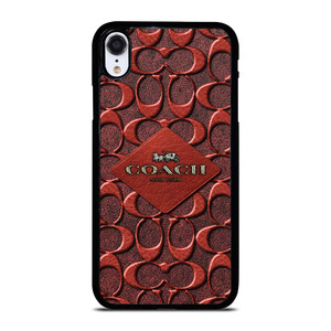COACH NEW YORK BROWN 2 iPhone XR Case Cover COACH NEW YORK BROWN 2 iPhone XR Case Cover
