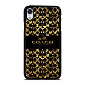 COACH NEW YORK GOLDEN iPhone XR Case Cover