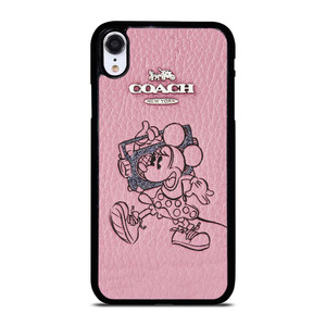 COACH NEW YORK MICKEY MOUSE iPhone XR Case Cover COACH NEW YORK MICKEY MOUSE iPhone XR Case Cover