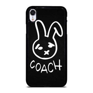 COACH NEW YORK RABBIT LEATHER iPhone XR Case Cover COACH NEW YORK RABBIT LEATHER iPhone XR Case Cover