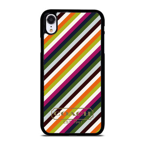 COACH NEW YORK RAINBOW iPhone XR Case Cover COACH NEW YORK RAINBOW iPhone XR Case Cover