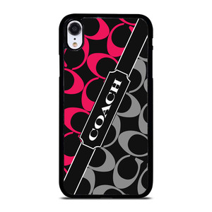 COACH NEW YORK RED WHITE iPhone XR Case Cover COACH NEW YORK RED WHITE iPhone XR Case Cover