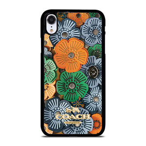 COACH NEW YORK TEA ROSE iPhone XR Case Cover COACH NEW YORK TEA ROSE iPhone XR Case Cover